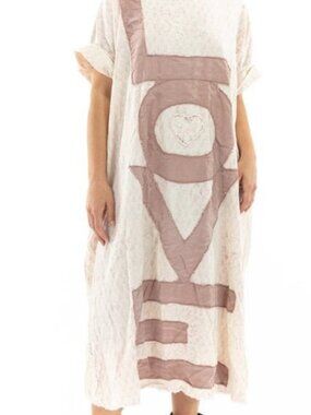 Magnolia Pearl LOVE Artist Smock Dress